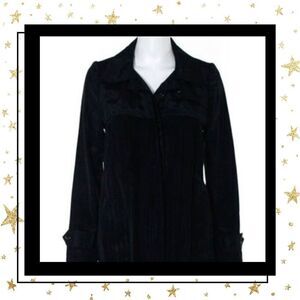 12th Street by Cynthia Vincent Black Coat 6